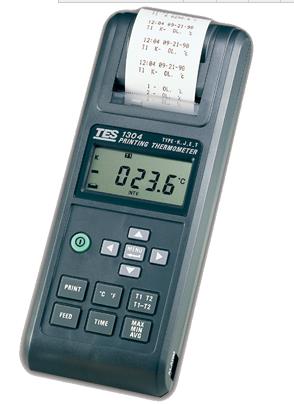 TES-1304温度记录表自带打印机